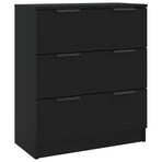 Sideboard Black 60x30x70 cm Engineered Wood