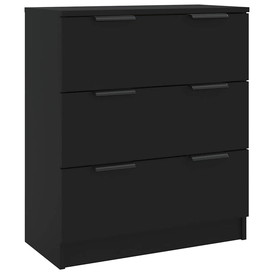 Sideboard Black 60x30x70 cm Engineered Wood