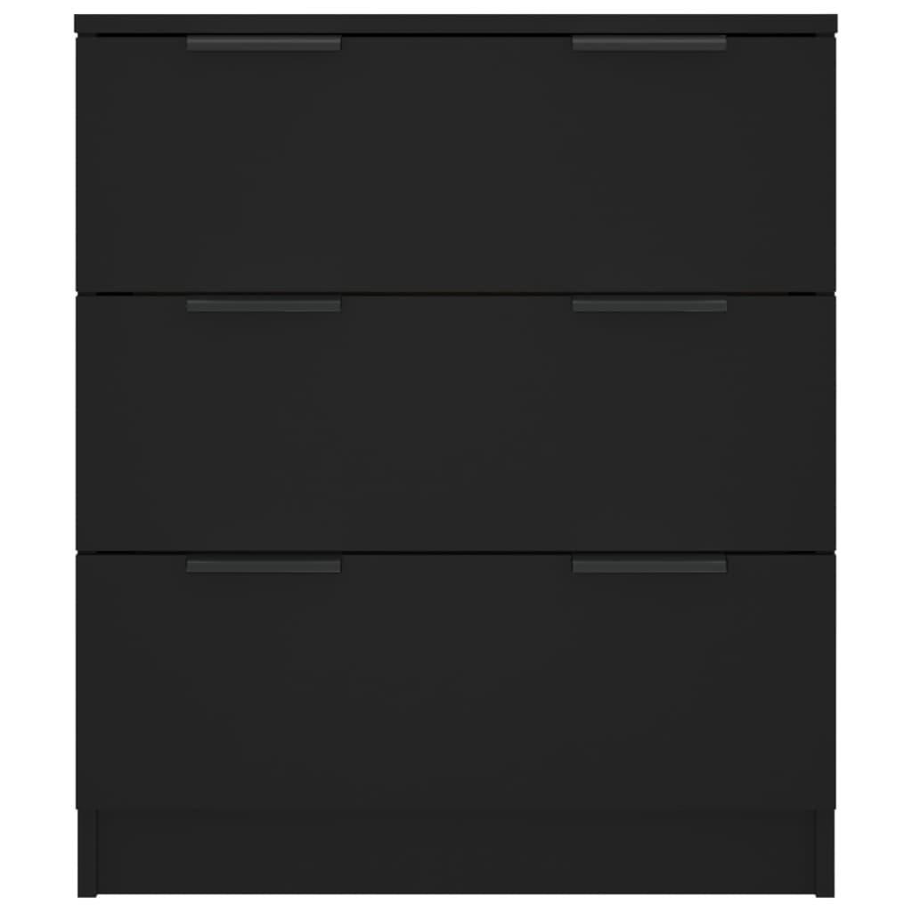 Sideboard Black 60x30x70 cm Engineered Wood