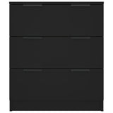 Sideboard Black 60x30x70 cm Engineered Wood
