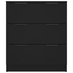 Sideboard Black 60x30x70 cm Engineered Wood