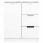 Sideboard White 60x30x70 cm Engineered Wood