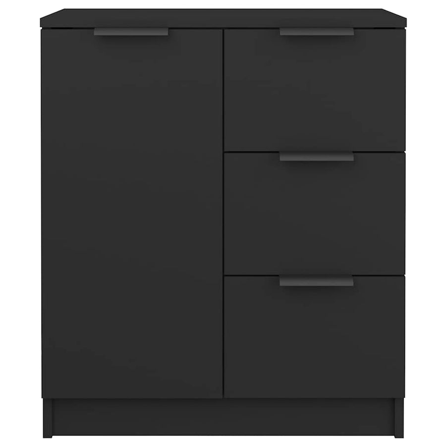 Sideboard Black 60x30x70 cm Engineered Wood