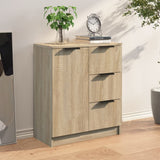 Sideboard Sonoma Oak 60x30x70 cm Engineered Wood - Low Angle