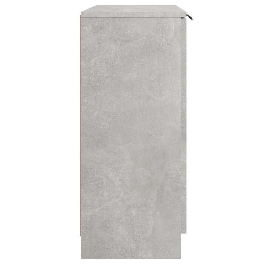 Sideboard Concrete Grey 60x30x70 cm Engineered Wood