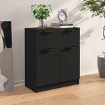 Sideboard Black 60x30x70 cm Engineered Wood