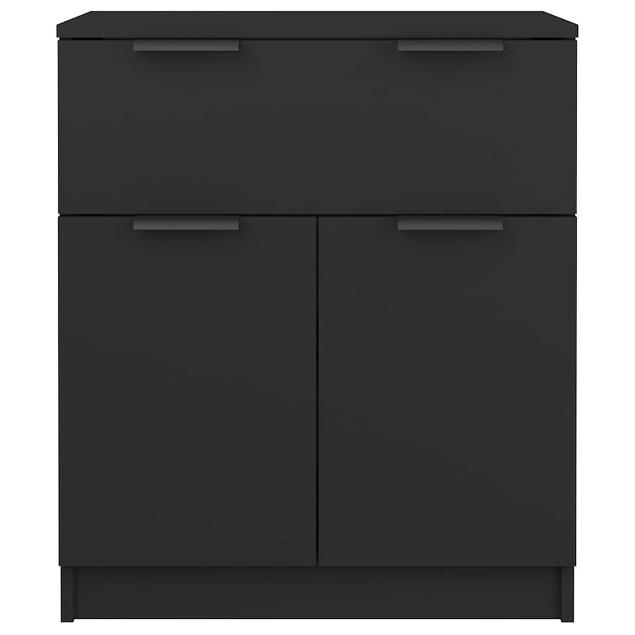 Sideboard Black 60x30x70 cm Engineered Wood