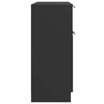 Sideboard Black 60x30x70 cm Engineered Wood
