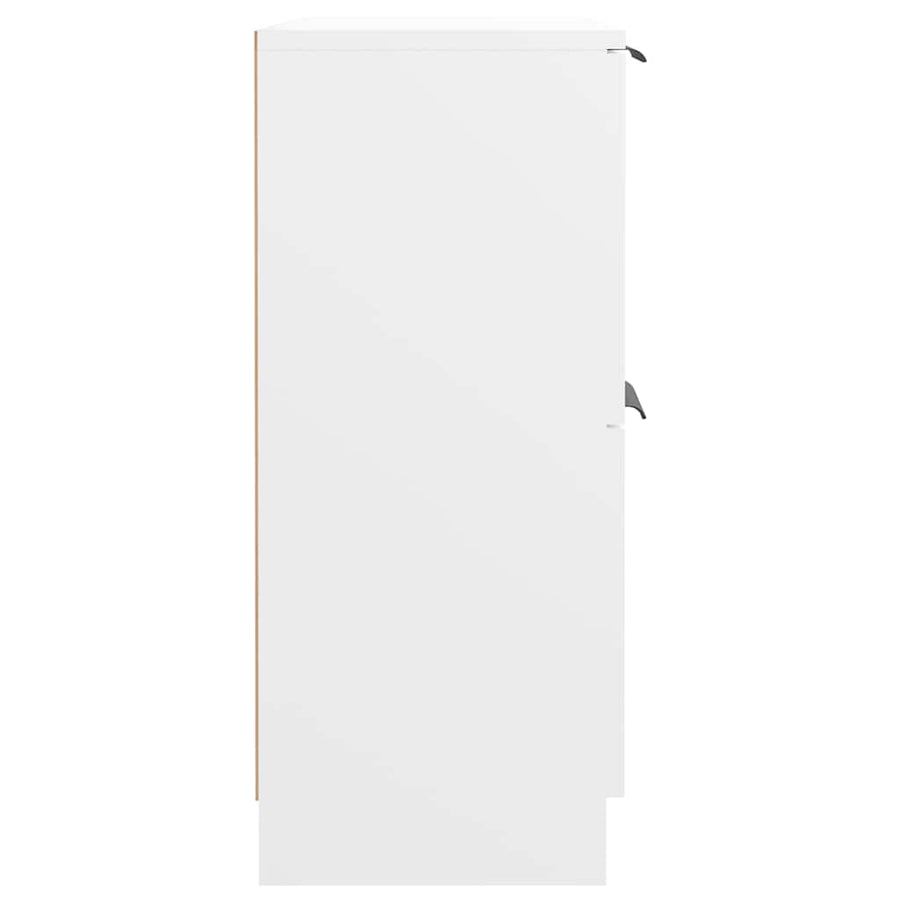 Sideboard White 60x30x70 cm Engineered Wood
