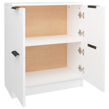 Sideboard White 60x30x70 cm Engineered Wood - Close-Up Angle