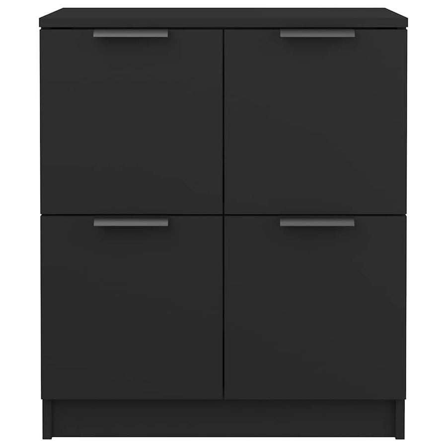 Sideboard Black 60x30x70 cm Engineered Wood
