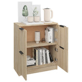 Sideboard Sonoma Oak 60x30x70 cm Engineered Wood - Top-Down View