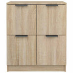 Sideboard Sonoma Oak 60x30x70 cm Engineered Wood