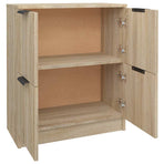 Sideboard Sonoma Oak 60x30x70 cm Engineered Wood
