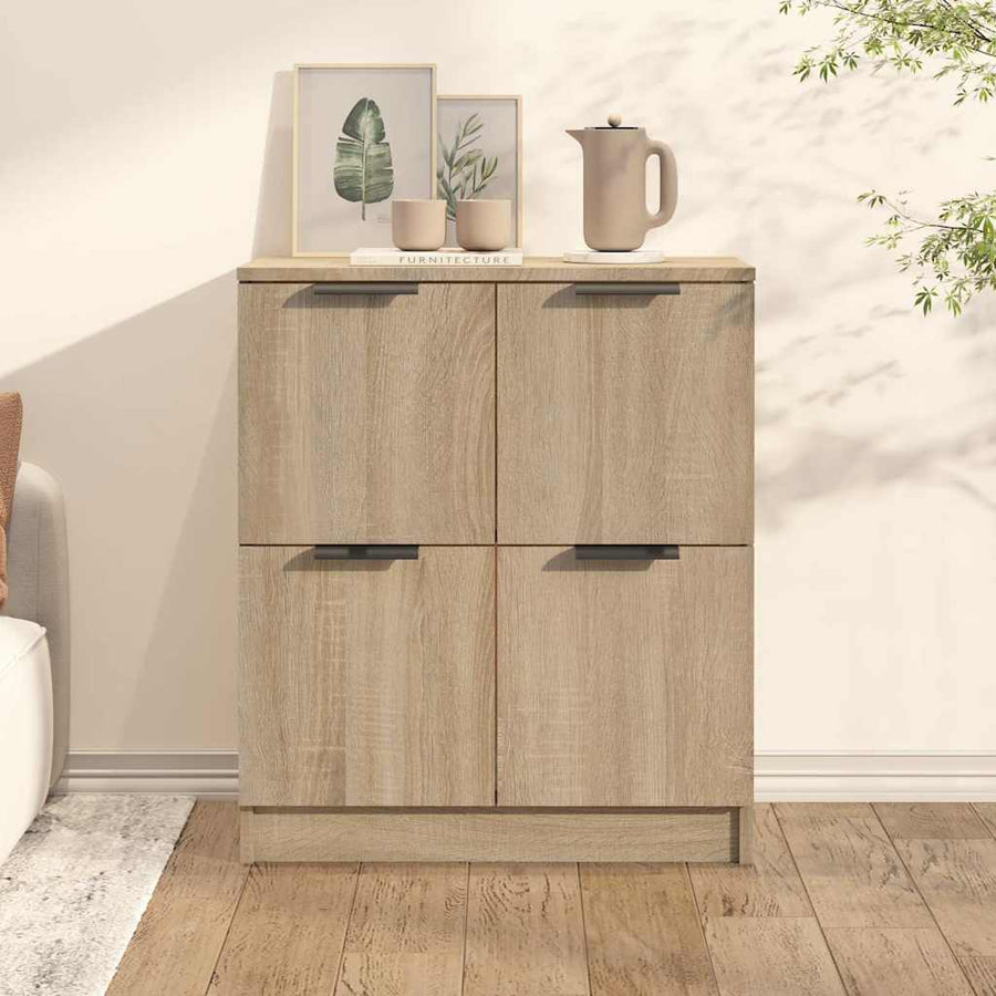 Sideboard Sonoma Oak 60x30x70 cm Engineered Wood