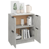 Sideboard Concrete Grey 60x30x70 cm Engineered Wood - Top-Down View