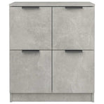 Sideboard Concrete Grey 60x30x70 cm Engineered Wood