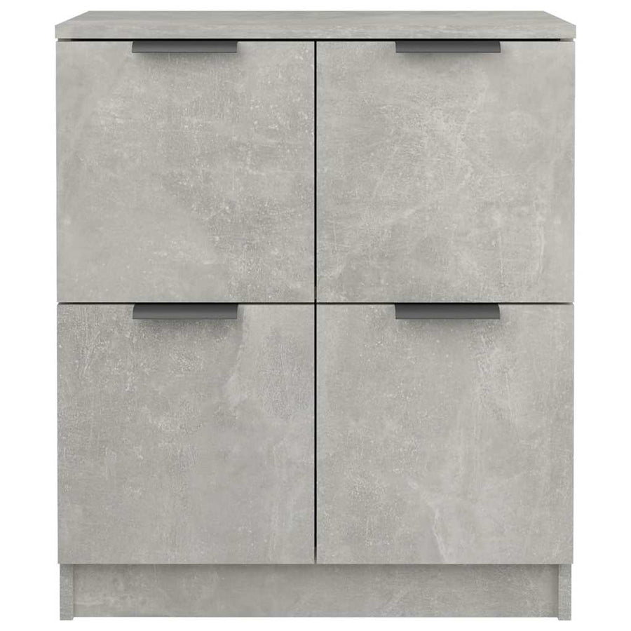 Sideboard Concrete Grey 60x30x70 cm Engineered Wood