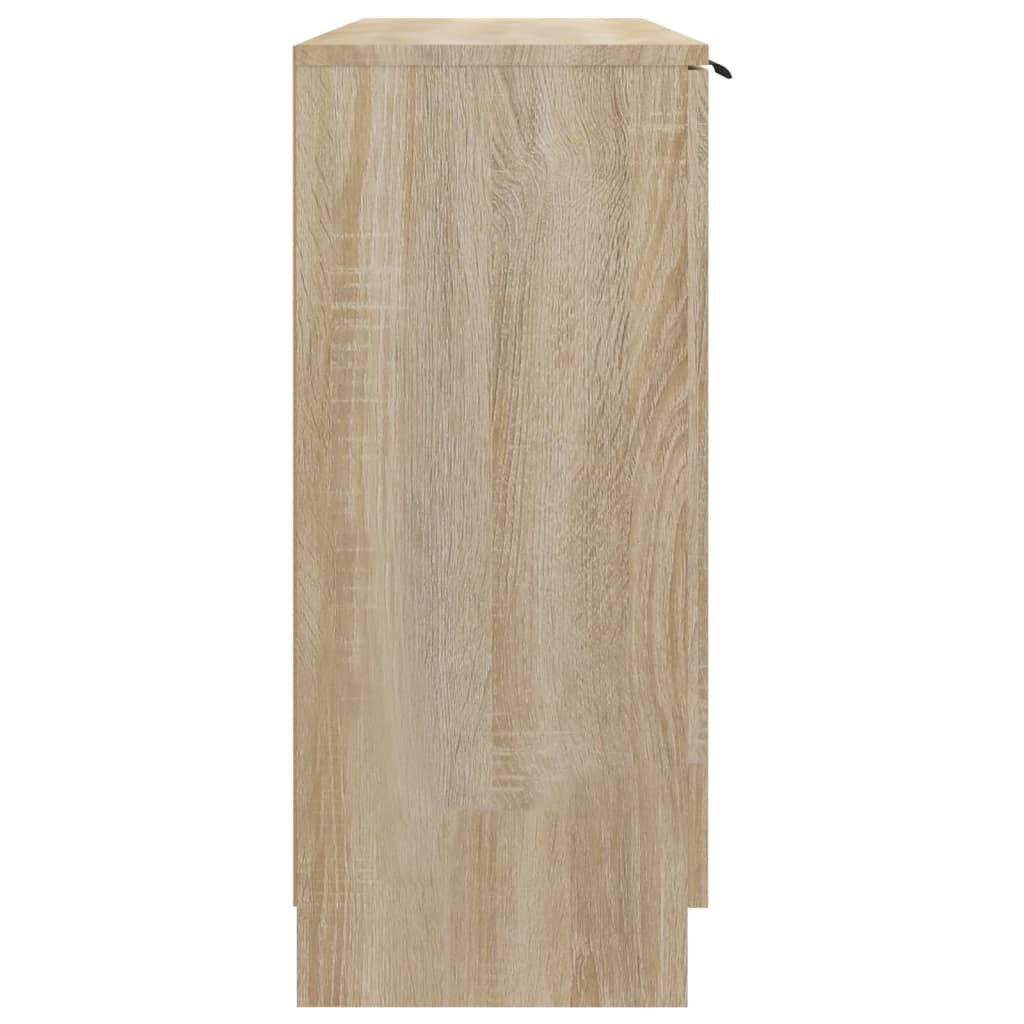 Sideboard Sonoma Oak 90.5x30x70 cm Engineered Wood