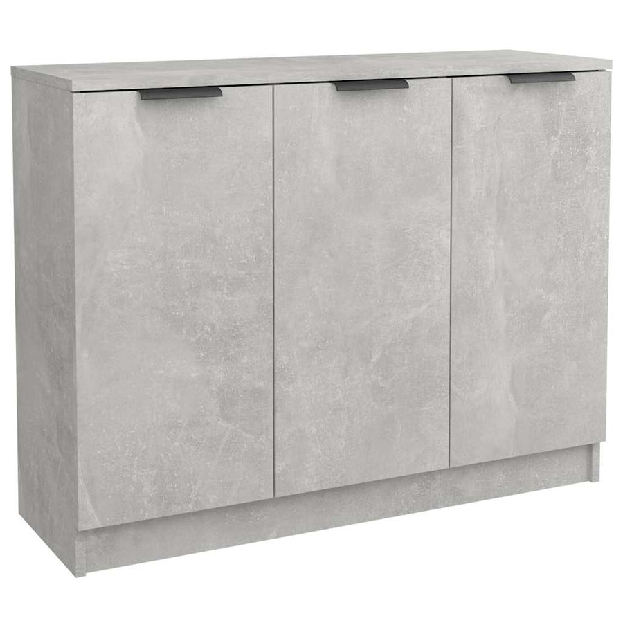 Sideboard Concrete Grey 90.5x30x70 cm Engineered Wood