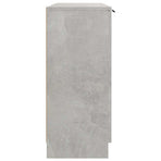 Sideboard Concrete Grey 90.5x30x70 cm Engineered Wood