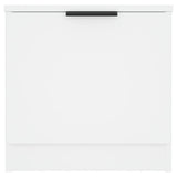 Bedside Cabinet White 40x39x40 cm