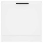 Bedside Cabinet White 40x39x40 cm