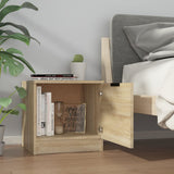 Bedside Cabinets 2 pcs Sonoma Oak 40x39x40 cm - Top-Down View