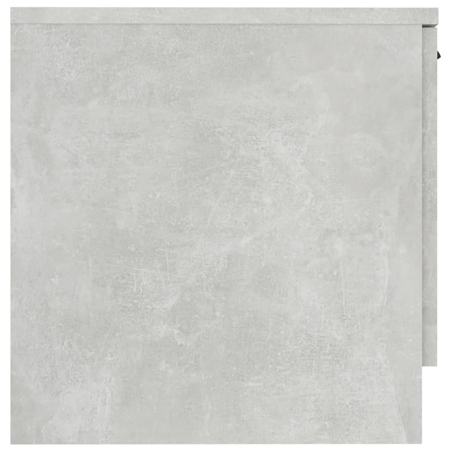 Bedside Cabinets 2 pcs Concrete Grey 40x39x40 cm
