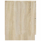 Bedside Cabinet Sonoma Oak Engineered Wood