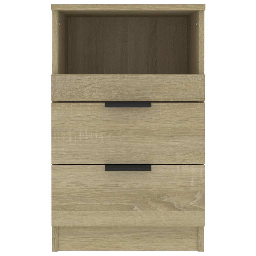 Bedside Cabinet Sonoma Oak Engineered Wood