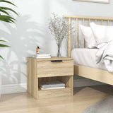 Bedside cabinets 40 x 39 x 40cm Engineered Wood