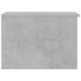Coffee Table Concrete Grey 50x50x36 cm Engineered Wood