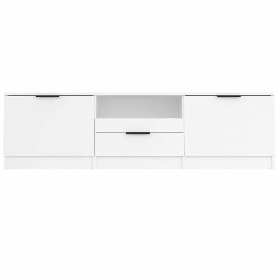TV Cabinet White 140x35x40 cm Engineered Wood