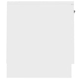 TV Cabinet White 140x35x40 cm Engineered Wood
