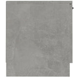 TV Cabinet Concrete Grey 140x35x40 cm Engineered Wood