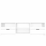 TV Cabinet High Gloss White 150x33.5x45 cm Engineered Wood