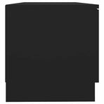 TV Cabinet Black 80x35x36.5 cm Engineered Wood
