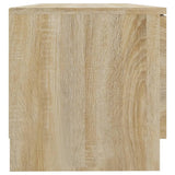 TV Cabinet Sonoma Oak 80x35x36.5 cm Engineered Wood