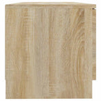 TV Cabinet Sonoma Oak 80x35x36.5 cm Engineered Wood
