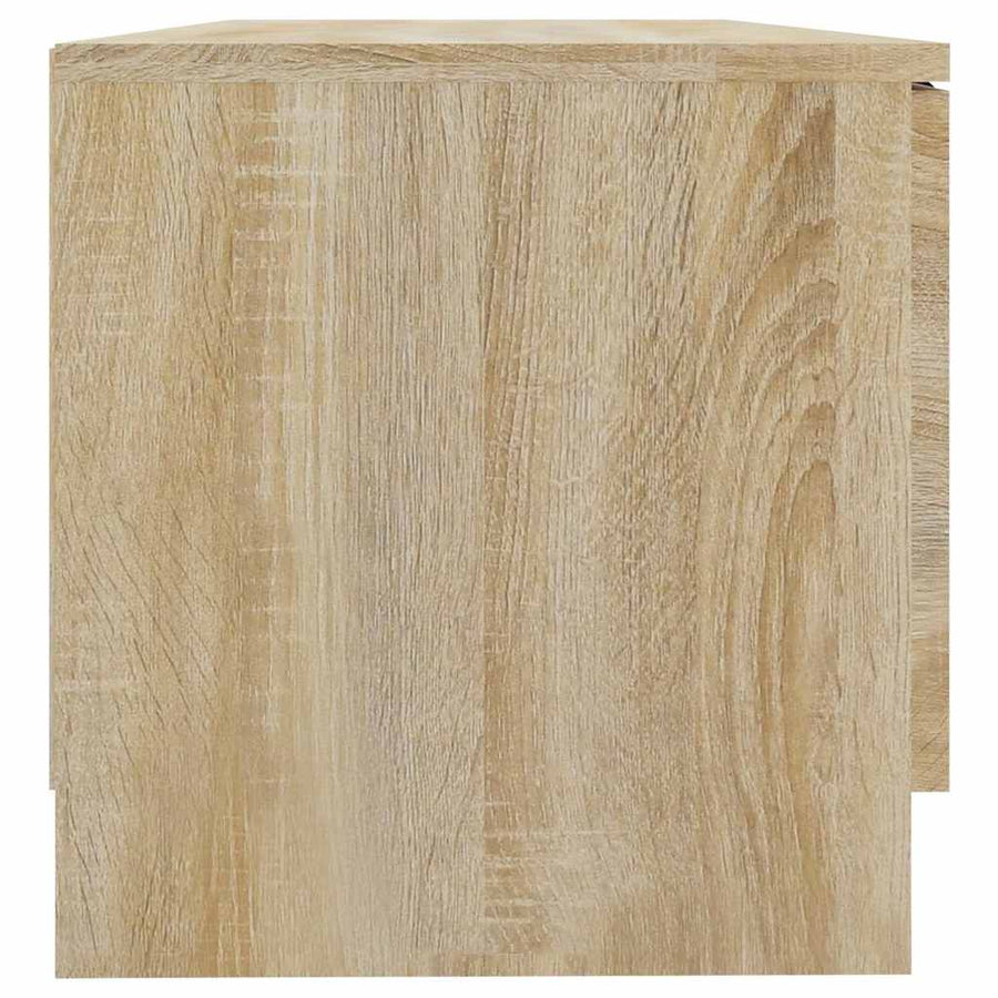 TV Cabinet Sonoma Oak 80x35x36.5 cm Engineered Wood