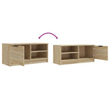 TV Cabinets 2 pcs Sonoma Oak 80x35x36.5 cm Engineered Wood - Extra Image