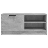 TV Cabinets 2 pcs Concrete Grey 80x35x36.5 cm Engineered Wood - 45-Degree Angle