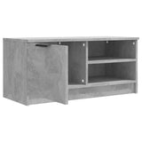TV Cabinets 2 pcs Concrete Grey 80x35x36.5 cm Engineered Wood - Close-Up Angle