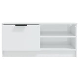 TV Cabinets 2 pcs High Gloss White 80x35x36.5cm Engineered Wood - 45-Degree Angle