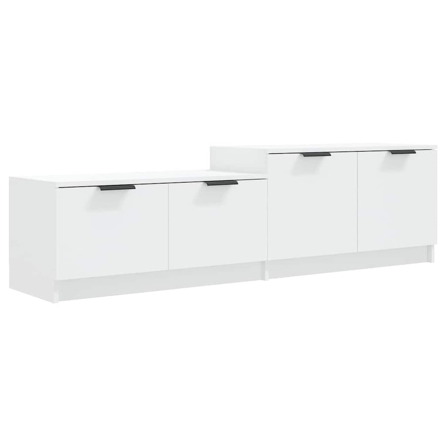 TV Cabinet White 158.5x36x45 cm Engineered Wood