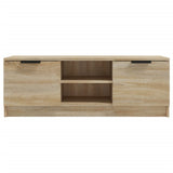 TV Cabinet Sonoma Oak 102x35x36.5 cm Engineered Wood
