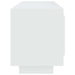 TV Cabinet White 102x35x45 cm Engineered Wood