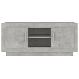 TV Cabinet Concrete Grey 102x35x45 cm Engineered Wood - 45-Degree Angle