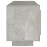 TV Cabinet Concrete Grey 102x35x45 cm Engineered Wood - Rear View